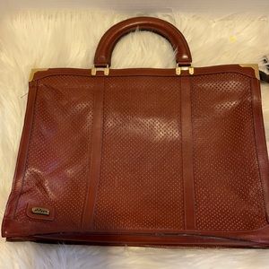PHILIPPE LEATHER BRIEFCASE ** VINTAGE **